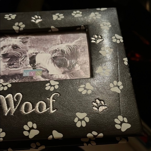 NWT Black Paw Print Dog Photo Album - Picture 5 of 6
